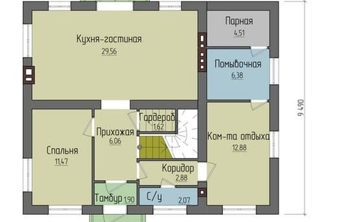 План 1 этажа