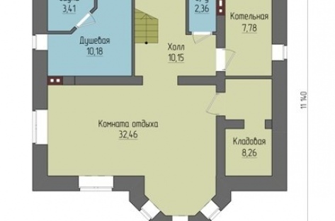 План цокольного этажа